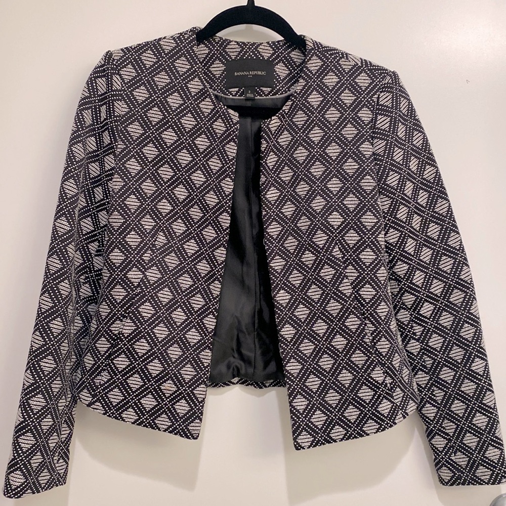 Banana Republic Quilted Blazer - Size 2